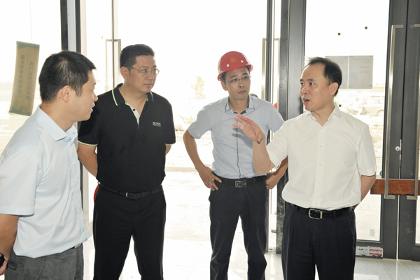 南通通州区领导调研世界杯下单官方网站 高新区新址